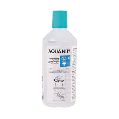 AQUA NIT® Eye Wash with 250 ml of sterile water