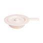 Plastic bedpan with lid