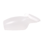 Urine bottle, for women only, plastic