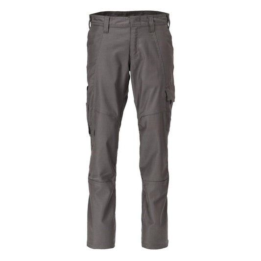 Trousers with thigh pockets, cotton+ trousers, dark anthracite