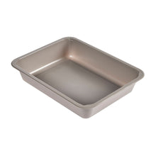 Pictured is an empty Duni GmbH CPET tray 1 Gray (225x175x43 mm, pack of 300 pieces) against a white background; it is a rectangular, heat-resistant food tray with rounded corners and slightly sloped sides.