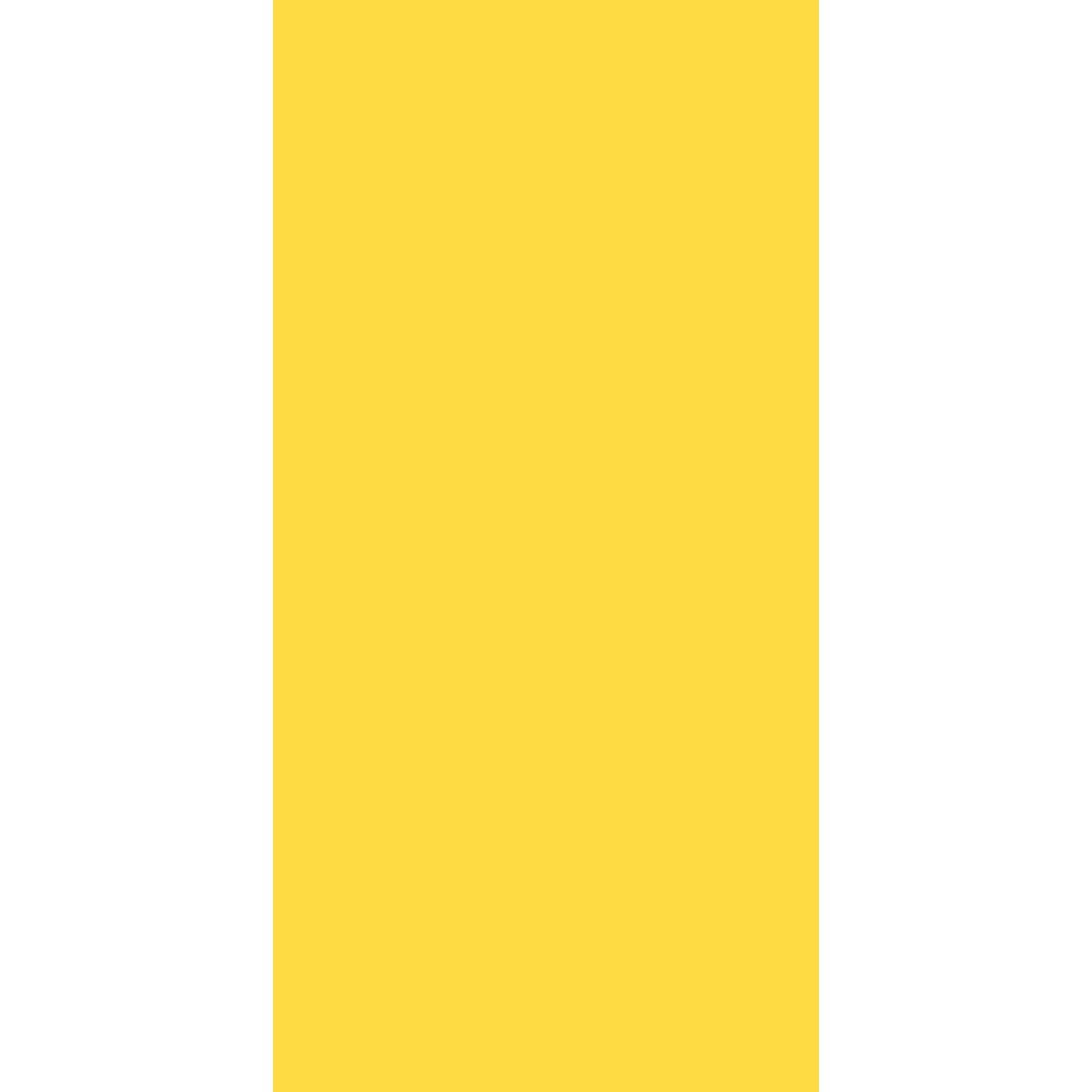 A solid yellow circle, inspired by the Zellt.Serv.40x40, 3-ply, 1/8 BF, yellow napkins (250-pack) from Duni GmbH, is centered on a white background and reflects the freshness and quality of these 40 x 40 cm premium napkins.