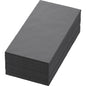 A stack of neatly arranged, rectangular Bio-Dunisoft napkins 40 x 40 cm 1/8 book fold by Duni GmbH is presented against a white background.