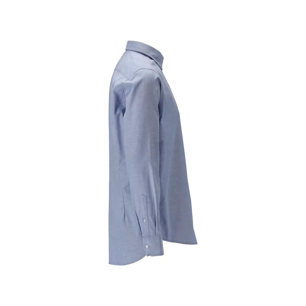 Shirt, slim fit, stretch, light blue
