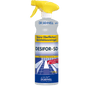The 500 ml spray bottle of the Dr. Schnell DESIFOR-SD surface disinfectant by DR.SCHNELL GmbH & Co. KGaA with a yellow trigger and blue-yellow packaging is ready-to-use for surface disinfection.