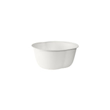 The Atlantis Bowl Bagasse, white, uncoated by Duni GmbH is presented against a white background - perfect for the catering industry and made from sustainable, compostable material.