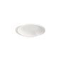 The Bagasse lid Atlantis 500/900 ml from Duni GmbH is a white, textured, biodegradable lid (166x150x12 mm) available in a pack of 55 pieces and is depicted on a white background.