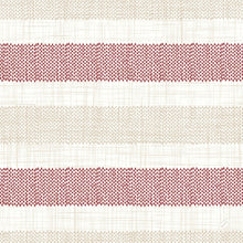 Zellt napkins 40x40 cm Classic Rigato bordeaux by Duni GmbH: High-quality napkins with wide, burgundy stripes with dot pattern and narrow beige lines in grid design - perfect for stylish table decoration. Pack of 50 pieces.