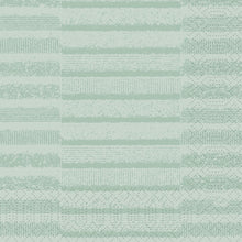 Inspired by the elegant mint Zellt.-Serv. 33, 3-ply, 1/4 Tessuto by Duni GmbH, this soft design features a pale green hue with subtle rows of textured lines and dots that form a gentle geometric pattern. The package contains 250 napkins.