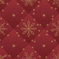 Red quilted background with golden snowflakes and bright stars reflecting the festive elegance of the Bio-Dunisoft napkins 40x40cm by Duni GmbH - eco-friendly napkins for every special occasion.