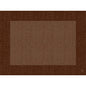 The Bio-Dunicel-Sets 30x40 Linnea Chestnut by Duni GmbH are high-quality, biodegradable placemats with a cross-hatch pattern in stylish brown, perfect for any table. The package contains 100 pieces.