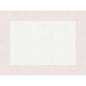 A rectangular image with a light pink border and a white center, both with a woven grid pattern, inspired by an eco-friendly table decoration with the Bio-Dunicel sets 30x40 Linnea white-high-quality placemats (100 pieces) from Duni GmbH. A small white logo is located at the bottom right.