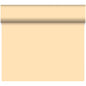 The Bio-DC-Tete a Tete 0.4x24m by Duni GmbH is depicted as an empty beige scroll with a slightly darker rolled top edge. Made of biodegradable material, this eco-friendly product has no visible text or markings on a white background.