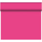 A partially unrolled roll of Bio-DC-Tete a Tete 0.4x24m by Duni GmbH reveals a smooth, matte, magenta, biodegradable surface, with a visible shadow under the roll at the top of the image.