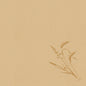 Beige textured paper with a simple brown botanical grass illustration in the lower right corner. Perfect for the presentation of the Duni GmbH Bio-Dunisoft napkin. 40x40cm. The rest of the page is blank.