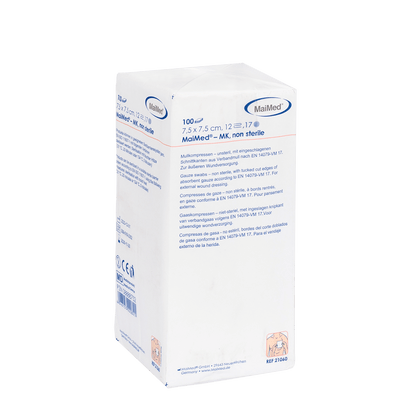 MaiMed-MK-unsterile gauze compresses of 100 pieces/paper bag