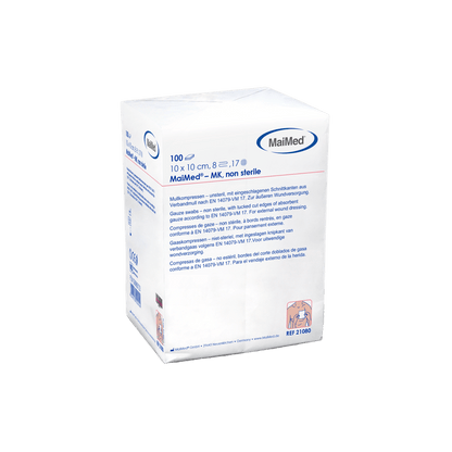 MaiMed-MK-unsterile gauze compresses of 100 pieces/paper bag