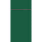 A green rectangle with a thin horizontal gray line near the top edge, centered on white, reminiscent of the Duniletto-Slim 40x33cm by Duni GmbH.