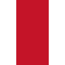 A simple, solid red rectangle resembles the appearance of the Duni GmbH cellulose napkins 33x33 cm 3-ply red, pack (250 napkins) - no patterns or texts, just the strong color and the classic three-ply quality.