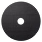 A flat, black, round object with a textured surface and central hole, resembling the Twister Hybrid Holder (holder for the Twister Hybrid Tool) by Diversey Deutschland GmbH & Co. OHG and similar in design to a floor polishing pad, on a white background.