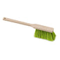 The Nölle Profi-Bürste Prestige long-handle hand broom (43 cm) with beech wood body and Elaston bristles is depicted on a white background.