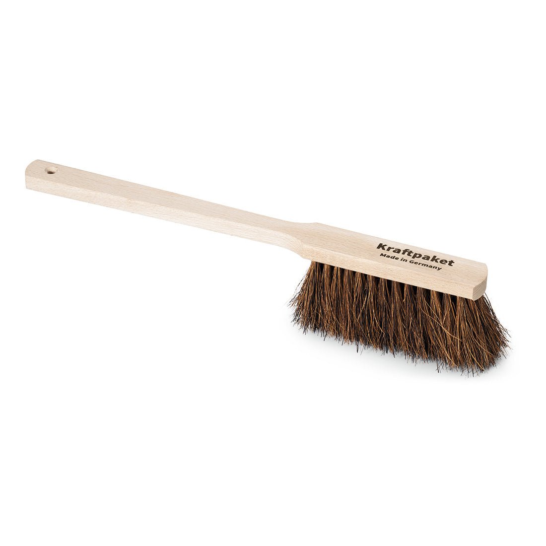 The Nölle Profi Brush long-handled broom 45 cm, Arenga/Coconut master quality from Nölle Profi Brush Bürsten- & Pinseltechnik e.K. is depicted on a white background - ideal for professional cleaning.