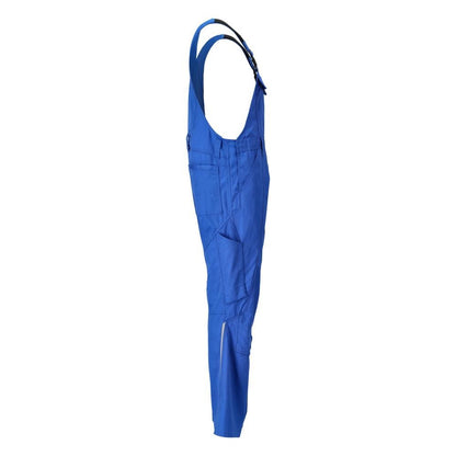 Dungarees with knee pockets Dungarees, azure blue