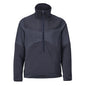 Fleece sweater, short zip, microfleece jacket lining