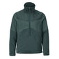 Fleece sweater, short zip, microfleece jacket lining