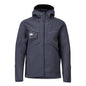 Soft shell jacket, hood, modern fit soft shell jacket