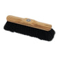 The Nölle Profi Brush Stubenbesen 28 cm from Nölle Profi Brush Bürsten- & Pinseltechnik e.K. has natural hair bristles and a threaded hole for handle attachment; 1 piece.