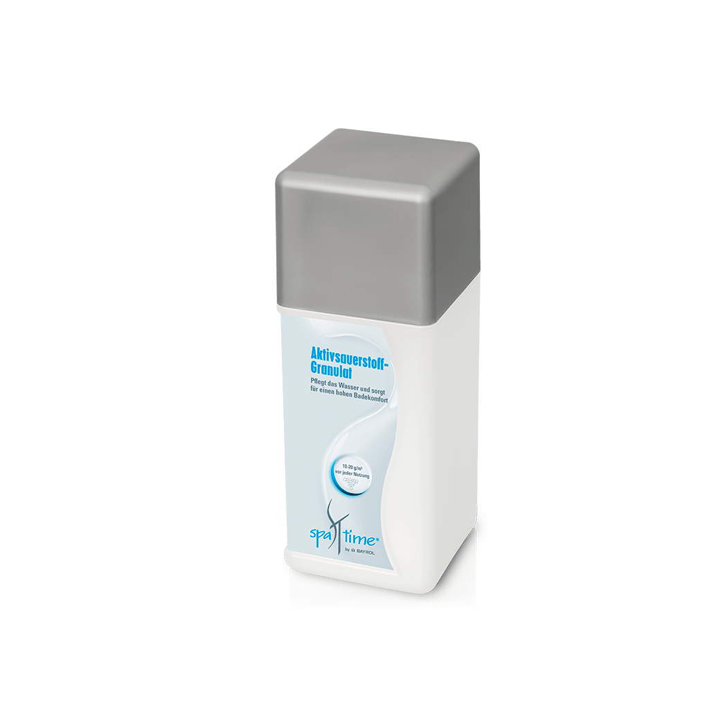 BAYROL SpaTime Active Oxygen Granules 1 kg chlorine-free with immediate effect | Bottle (1 kg) 