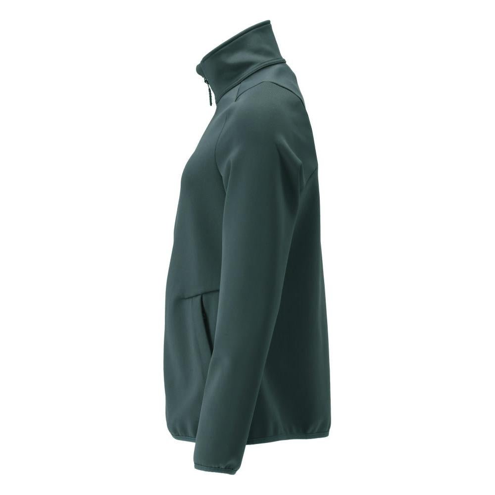 Fleece pullover with zip, women's microfleece jacket