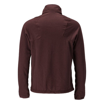 Microfleece sweater with short zipper microfleece jacket