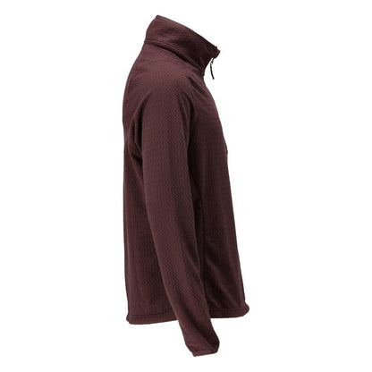 Microfleece sweater with short zipper microfleece jacket