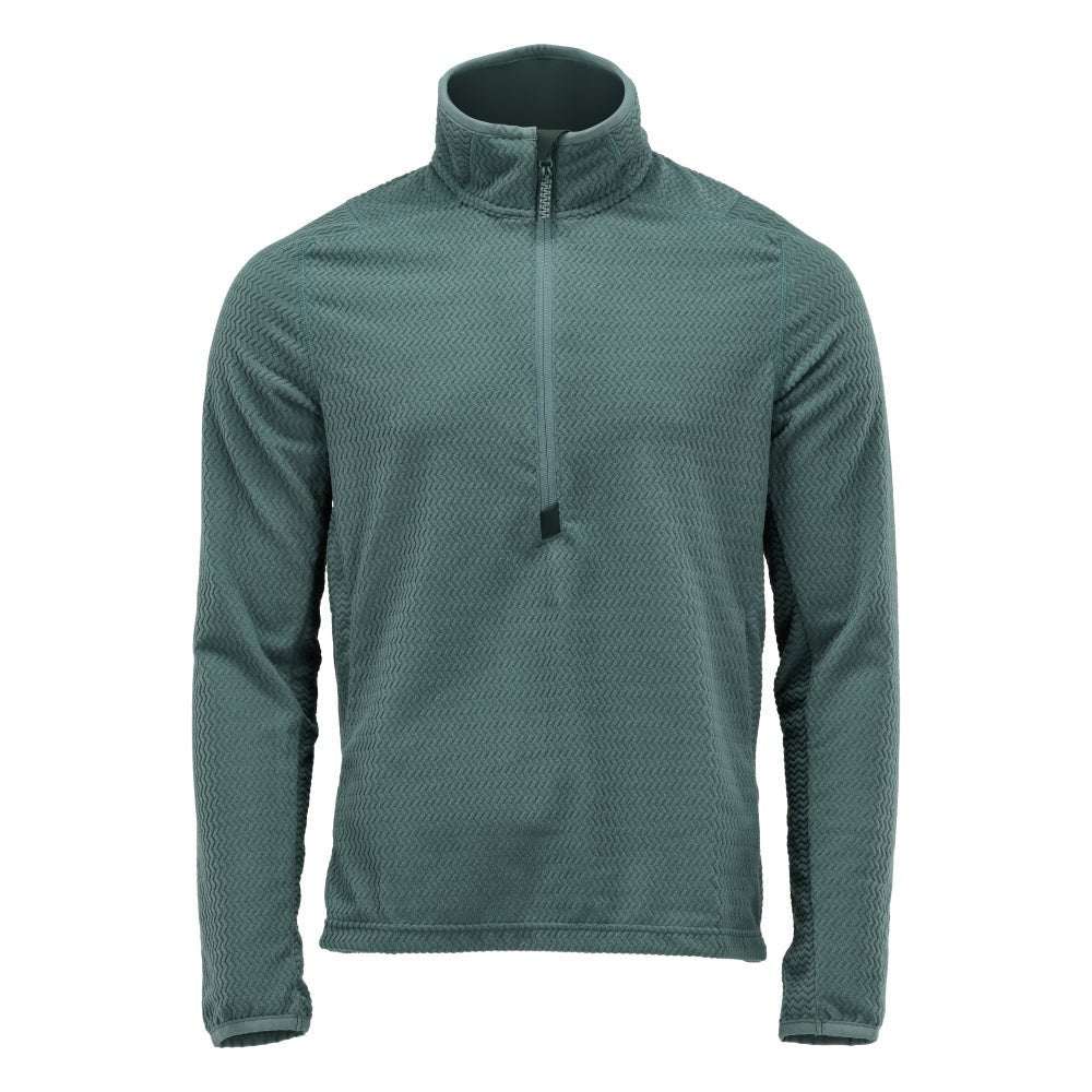 Microfleece sweater with short zipper microfleece jacket