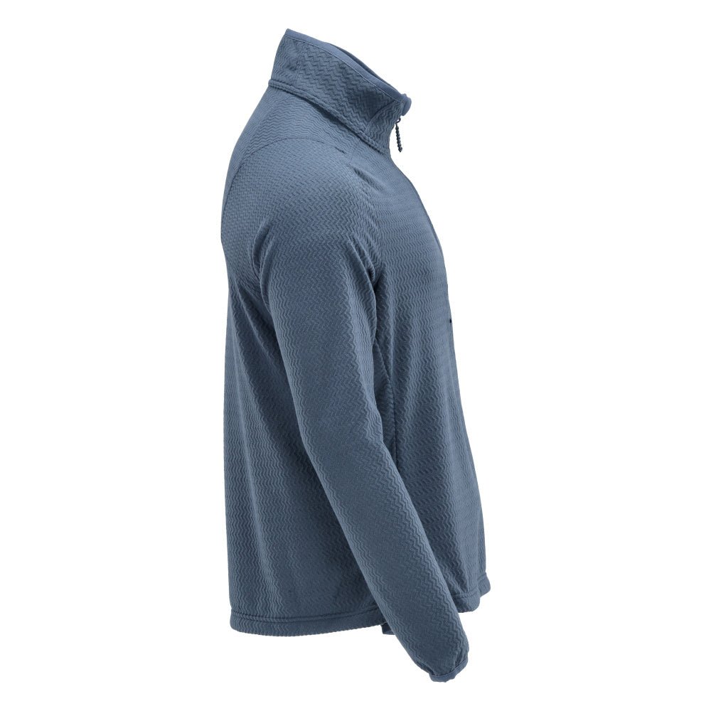 Microfleece sweater with short zipper microfleece jacket