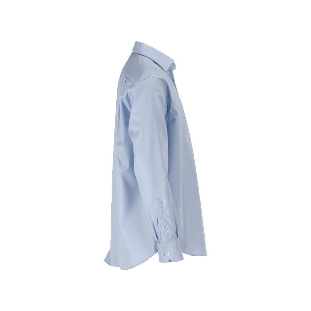 Shirt, classic fit, light blue/white