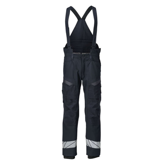 Winter trousers with knee pockets, CLIMASCOT® winter trousers