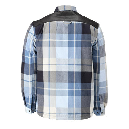 Shirt, checked, fiber fur lining, thermal shirt