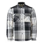 Shirt, checked, fiber fur lining, thermal shirt