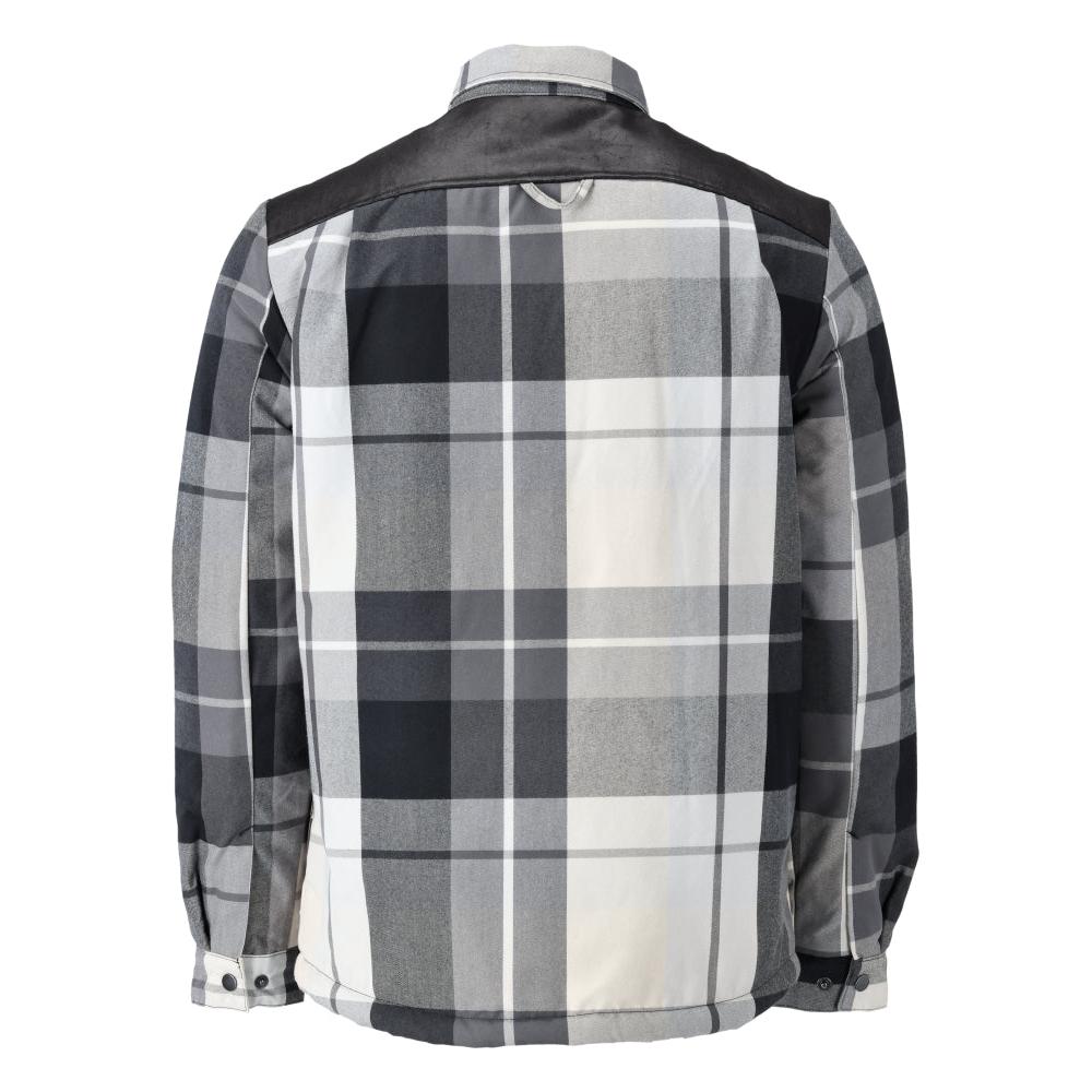 Shirt, checked, fiber fur lining, thermal shirt