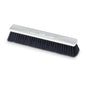 The Nölle Profi Brush BECOnnect hall broom, 40 cm plastic body, by Nölle Profi Brush Bürsten- & Pinseltechnik e.K., features dense dark bristles for sweeping; handle not included.