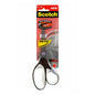 A pair of 20 cm long Scotch™ titanium scissors from 3M Deutschland GmbH, with titanium-coated, non-stick blades and black and white handles. Comes in gray original packaging with red, black, and yellow accents.