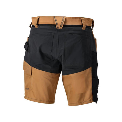 Shorts, light weight shorts, nut brown/black