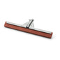 The Nölle Profi Brush Water Squeegee Professional Quality Neoprene from Nölle Profi Brush Brush & Paintbrush Technology e.K. is a red rubber squeegee with a metal frame, angled handle connection, and neoprene lip, depicted on a white background.