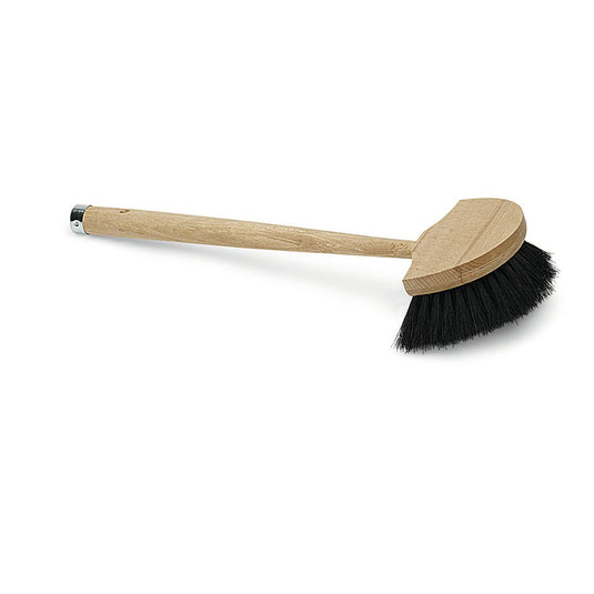 The Nölle Profi Brush window washer crescent (40 cm, natural hair) from Nölle Profi Brush Brush & Paintbrush Technology e.K. offers streak-free cleaning; here on a simple white background.