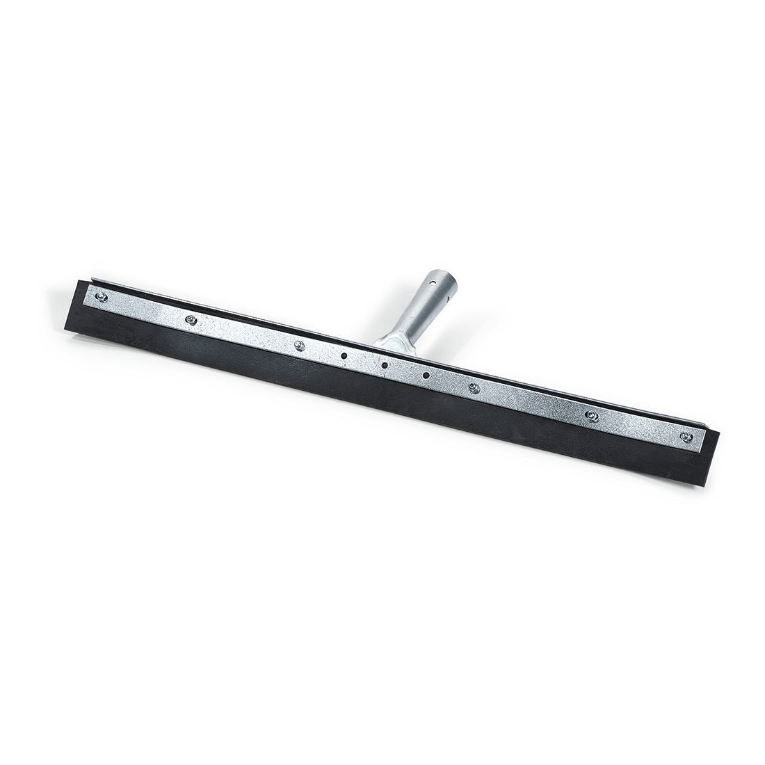The Nölle Profi Brush curved water squeegee 60 cm with hard rubber lip by Nölle Profi Brush Bürsten- & Pinseltechnik e.K. efficiently removes water from smooth surfaces - ideal as a robust floor squeegee.