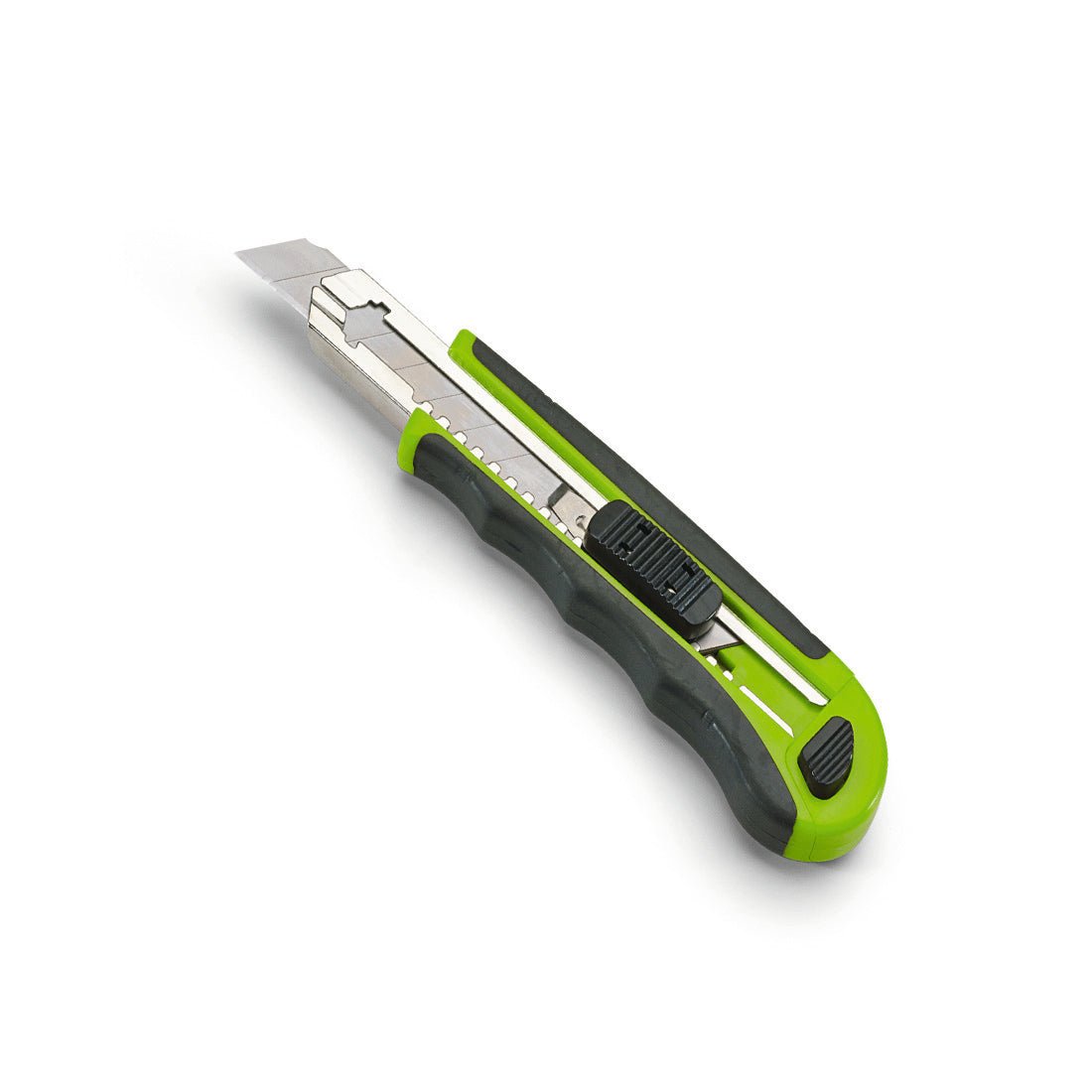 A Nölle Profi Brush 2K snap-off knife, 18 mm with locking screw, 17 cm long (1 piece), by Nölle Profi Brush brush & paintbrush technology e.K., depicted on a white background.