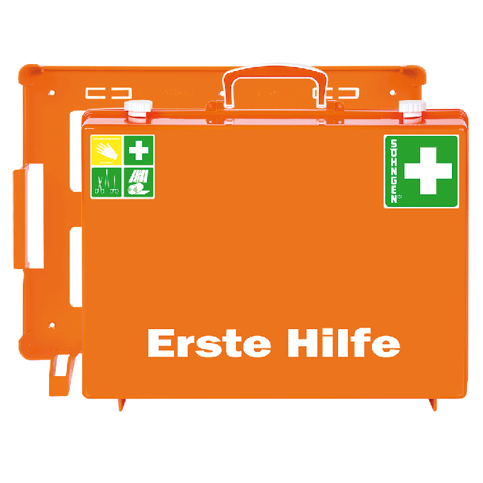 MT-CD First Aid Kit, Orange, with Standard Contents per DIN 13169